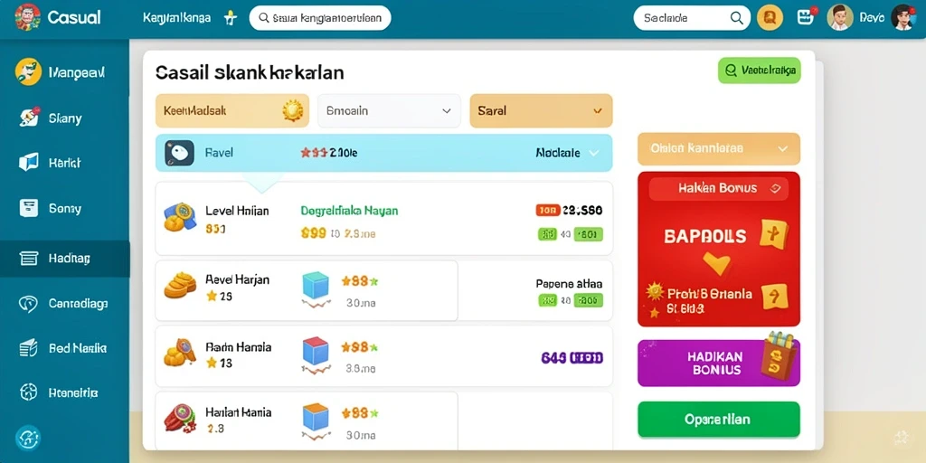 Kompetisi dan hadiah menarik untuk pemain.