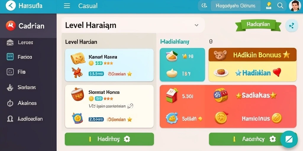 Salah satu level menantang di LEDAK388.